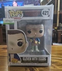 *MINT* FUNKO POP! TELEVISION STRANGER THINGS Season One #421 ELEVEN WITH EGGOS