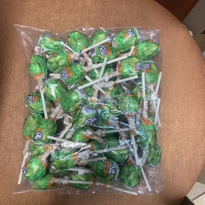 Jolly Rancher Lolli Pops Green Apple Suckers Hard Candy ~ 35+ Pieces 1.5LB