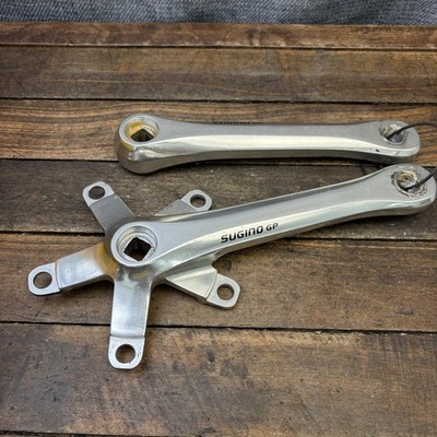 Vintage Sugino GP Crankset Triple 170mm 110 BCD Square Taper