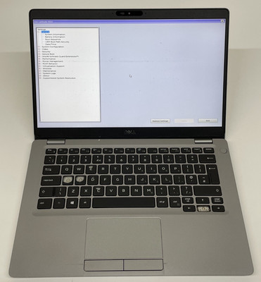 Dell Latitude 5310 13'' i5 10. Gen 16GB RAM 256GB NVMe Grade C GBR Silber