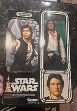 Vintage Kenner Star Wars Han Solo LARGE SIZE 12 Inch in Box READ