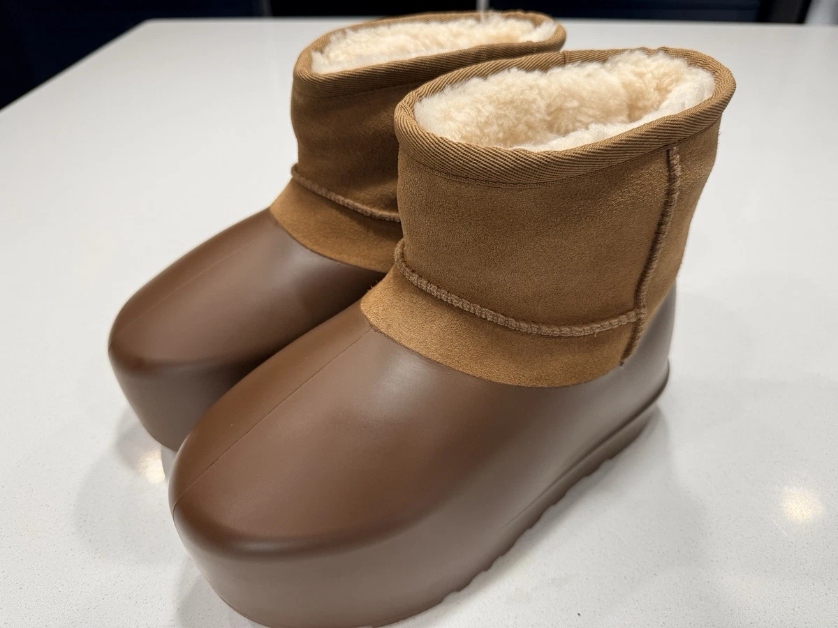 Las mejores ofertas en Pantuflas superiores de gamuza UGG para