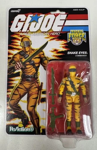 GI Joe Super 7 Reaction+ O Ring Target Tiger Force Snake Eyes New