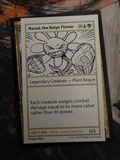 Narod, the Beige Flower [Mystery Booster 2 Playtest Cards] Near Mint MTG