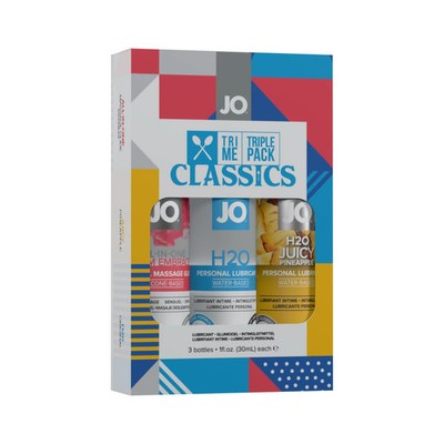 System JO Tri Me Classics Gleitgel-Set 3 x 30 ml
