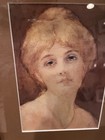 19th Century Oil Pairing Of Woman, Signed In Magnificent Frame — photo 2