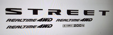 Decal set fits Honda Acty Street V Realtime 4wd Van (Choice of Color)
