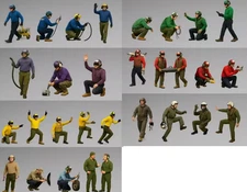 3D printing 1/350/700 Modern American Aircraft Carrier Personnel Model