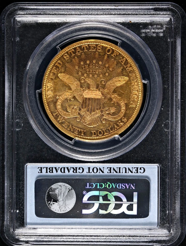 Oro Liberty 1892-P $20 PCGS AU Detalles Fecha clave Bonito atractivo visual Bonito golpe Foto 4 de 4