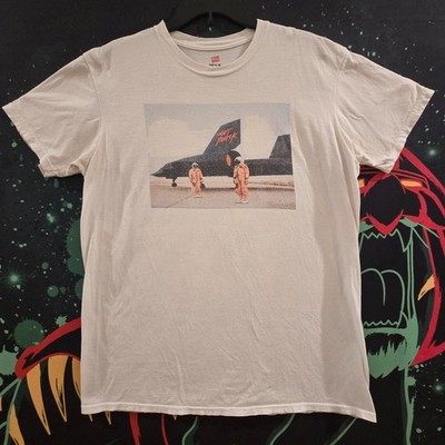 DAFT PUNK Blackbird Jet Plane Shirt Size L Electronic Duo Dance House Music