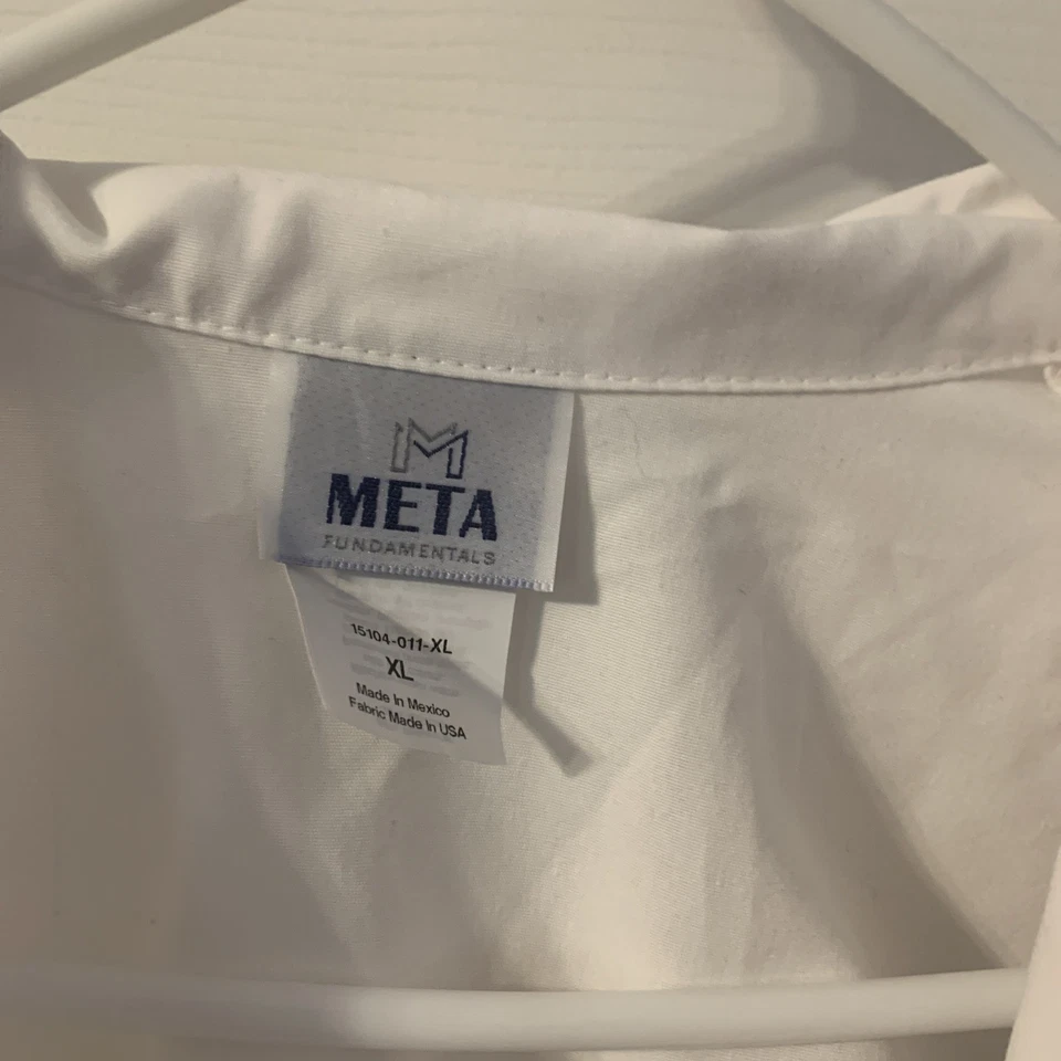 UCF White Coat Short Size XLWhite Classic Fit  Nurse Lab Coat  Student . - Image 4 of 4