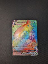 POKÉMON TCG LAPRAS VMAX 203/202 SWORD AND SHIELD BASE SET RAINBOW RARE!! on eBay