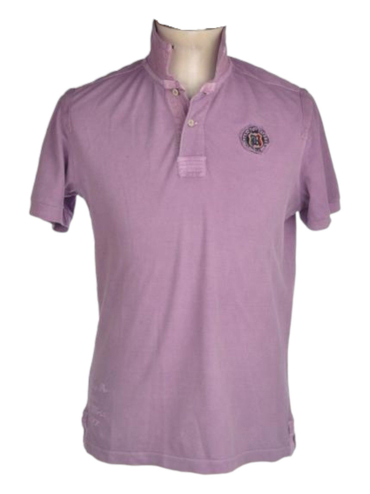 Polo manica 3/4 da Uomo в стиле итальянского регби Taglia M Colore Viola