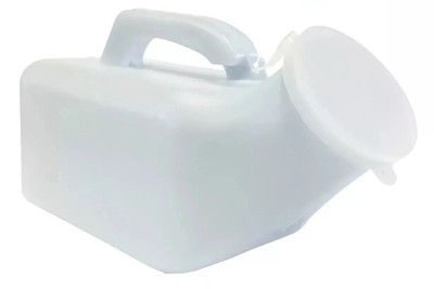 Männliches Urinal Pipi Flasche 1000ml Camping Outdoor Notfall Reise - schlankes Design