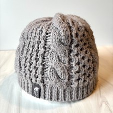 Women s The North Face Minna Cable Knit Fleece Lined Beanie Winter Hat One Size
