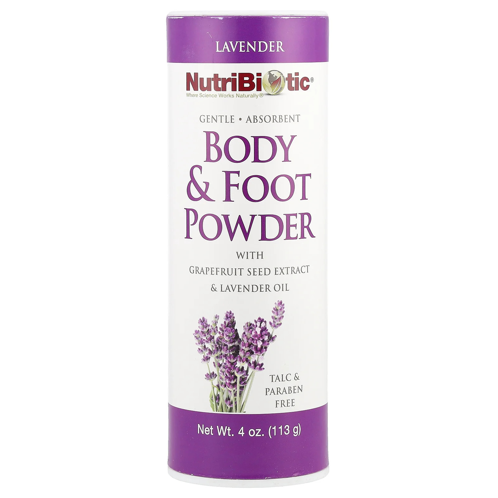 Пудра для тела и ног с экстрактом семян грейпфрута и маслом лаванды Лаванда 4 унции 2490₽