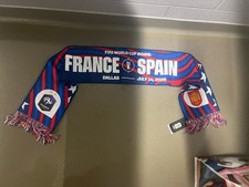 2026 World Cup Spain France Semi Final Scarf 7/14/26 Dallas Exclusive