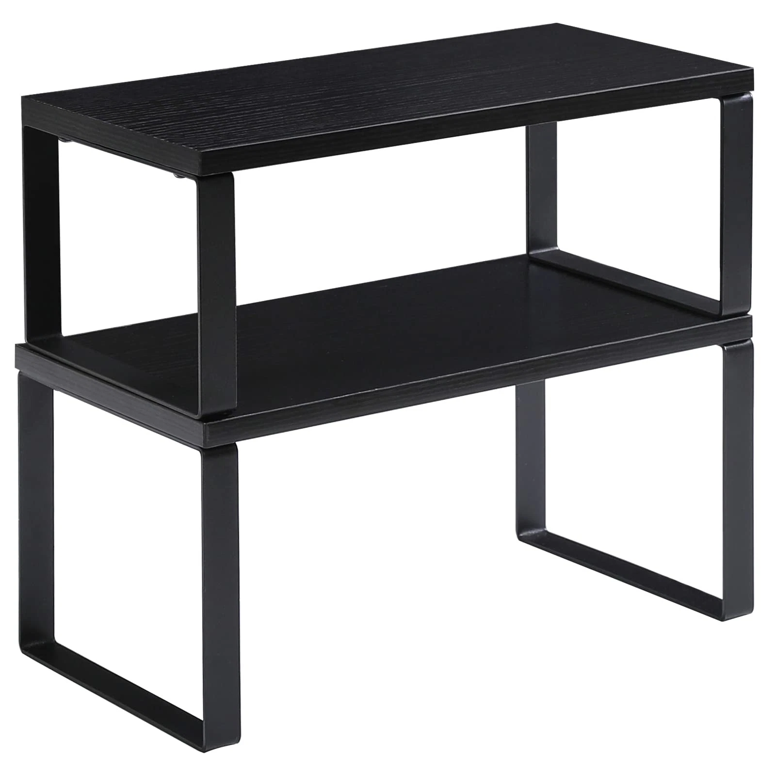 Cabinet Shelf Organizer, Countertop Shelves Set of 2, Kitchen Spice Racks, St...