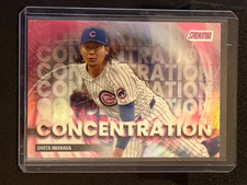 Shota Imanaga 2025 Stadium Club Concentration Pink Parallel #15 - Chicago Cubs