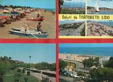 TORTORETO- LOTTO 10 CARTOLINE VINTAGE VIAGGIATE-TERAMO- vedi foto