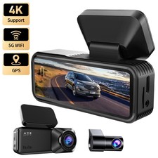 Dashcam Car Dash Cam 4K WLAN Auto Kamera Nachtsicht Video Recorder Loop-Aufnahme