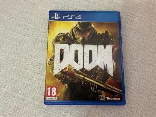 Doom (Sony PlayStation 4 PS4, 2016) No Manual