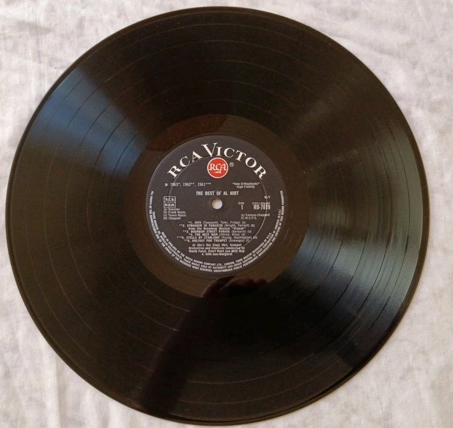 Al Hirt-The Best Of Al Hirt Vinyl LP Album.1965 RCA Victor RD 7819.Sugar Lips+ - Image 3 of 4