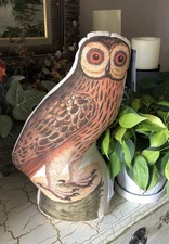 John Derian & Co With Threshold Pocus Owl Decorative Pillow Halloween Fall NEW