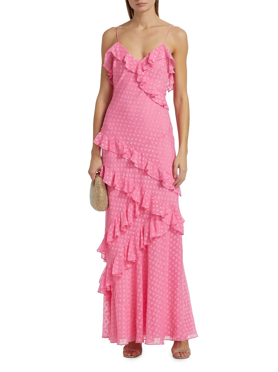 yellow striped maxi dress Red Dress | Yellow Stripe Floral Cotton Maxi Dress