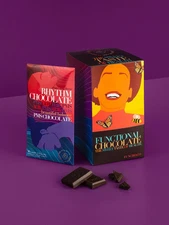 Dark Chocolate For Menstrual Relief Ginger Flavor By Rhythm Functional Chocolate