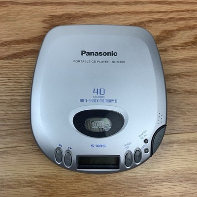 PANASONIC SL-S360 Portable CD Compact Disc Player S-XBS JAPAN