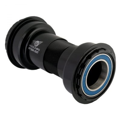 PF30A Frame to Hollowtech II Spindle Outboard Thread Together Bottom Bracket Bla