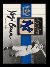 2000 UD Yankees Legends: #YB-LL Yogi Berra Legendary Lumber Bat Relic NR-MINT