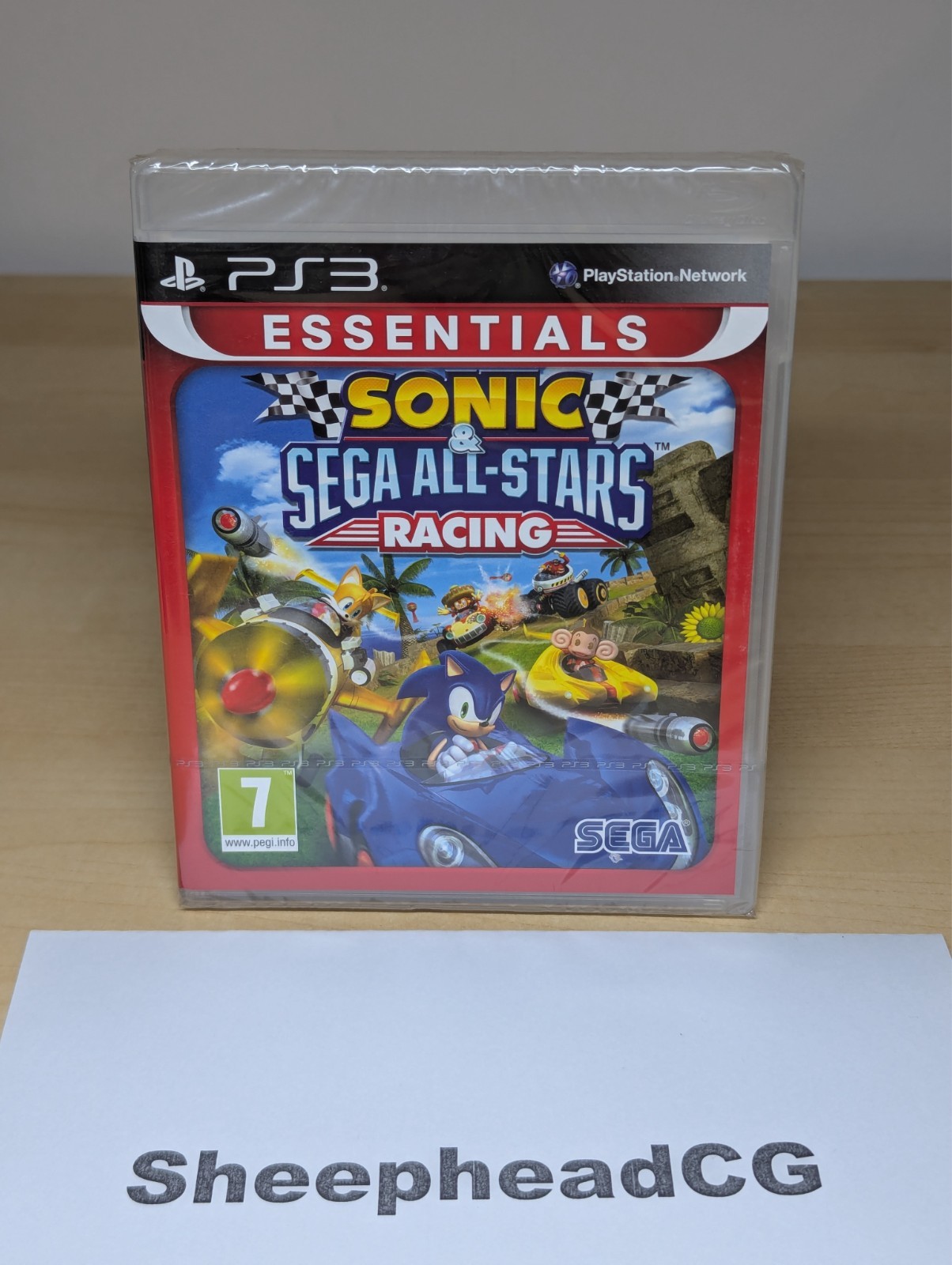Sonic and All Stars Racing Transformed: Essentials PS3 - Brand New Sealed PAL