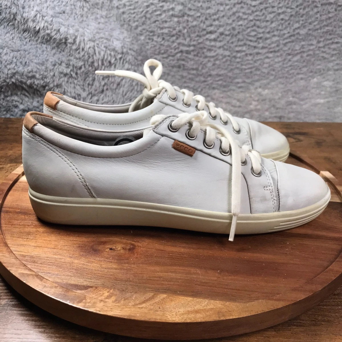 Ecco Soft 7 Sneakers Womens EU 39/US 8-8.5 Extra Width White  display picture 2