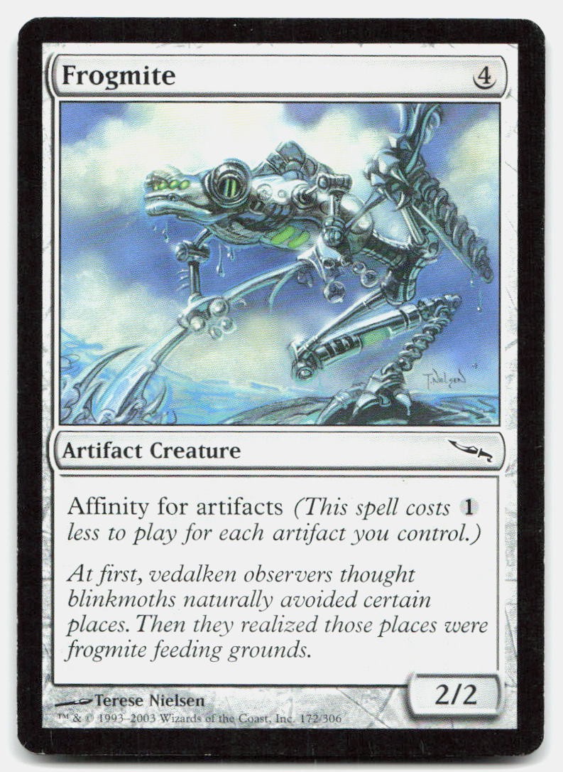 Frogmite 172 Common Mirrodin Magic: The Gathering Near Mint