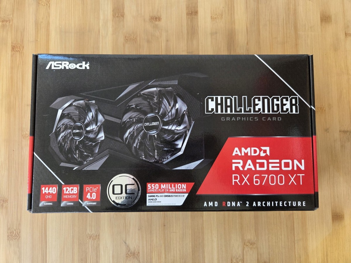ASRock Radeon RX 6700 XT Challenger 12GB GDDR6 Graphics Card | eBay