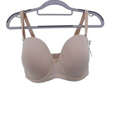 NEW Wacoal Red Carpet Full Figure Underwire Strapless Bra Sz 32DDD Beige 854119