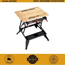 BLACK+DECKER Workmate 425 Portable Folding Workbench & Vise WM425 30 in Table