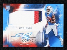 2017 Panini Origins Rookie Blue 17/49 Zay Jones #126 Jumbo Patch Auto 0eo6