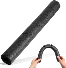 1 Pc Pipe Insulation Foam Tube, Black Pool Noodles 15.75 Inches Snake Pipe Wrap 