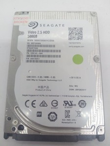 SEAGATE **ST500VT000** 500GB *** SATA HDD Notebook 2,5 Zoll #NFP2033