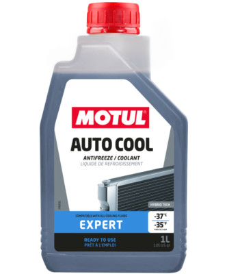 MOTUL AUTO COOL EXPERT -37°C Kühlerfrostschutz 1 Liter blau grün G11
