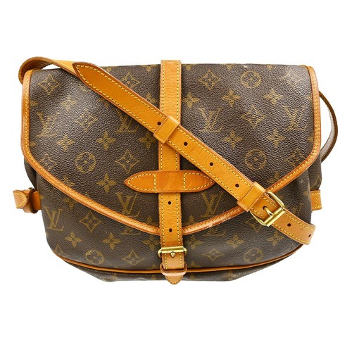 LOUIS VUITTON MONOGRAM SAUMUR 30 MESSENGER SCHULTERTASCHE M42256 AR1903 XX29290**
