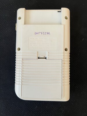 Nintendo Game Boy Original DMG-01 Console Play it Loud WHITE 100