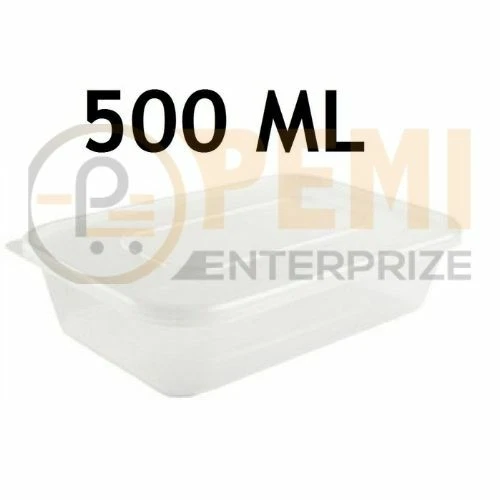 SATCO Meal Prep Containers with Lids Microwave Safe 500ml, 650ml, 750ml, 1000ml - Image 3 of 4