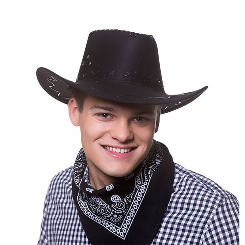 Adult COWBOY BANDANA Neckerchief Western Rodeo Western Printed Scarf Mens Ladies - Picture 3 of 9