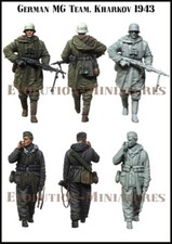 EVOLUTION MINIATURES 1:35 SET EM-35219 WWII GERMAN MG TEAM, KHARKOV 1943