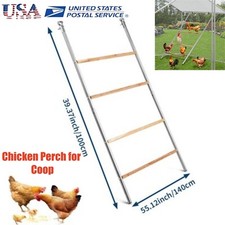 Chicken Perch Chicken Roosting Bars for Coop Backyard Poultry Farm 55''x39''