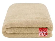 American Soft Linen Oversized Bath Sheet 40x80, Jumbo Large Bath Towels for 